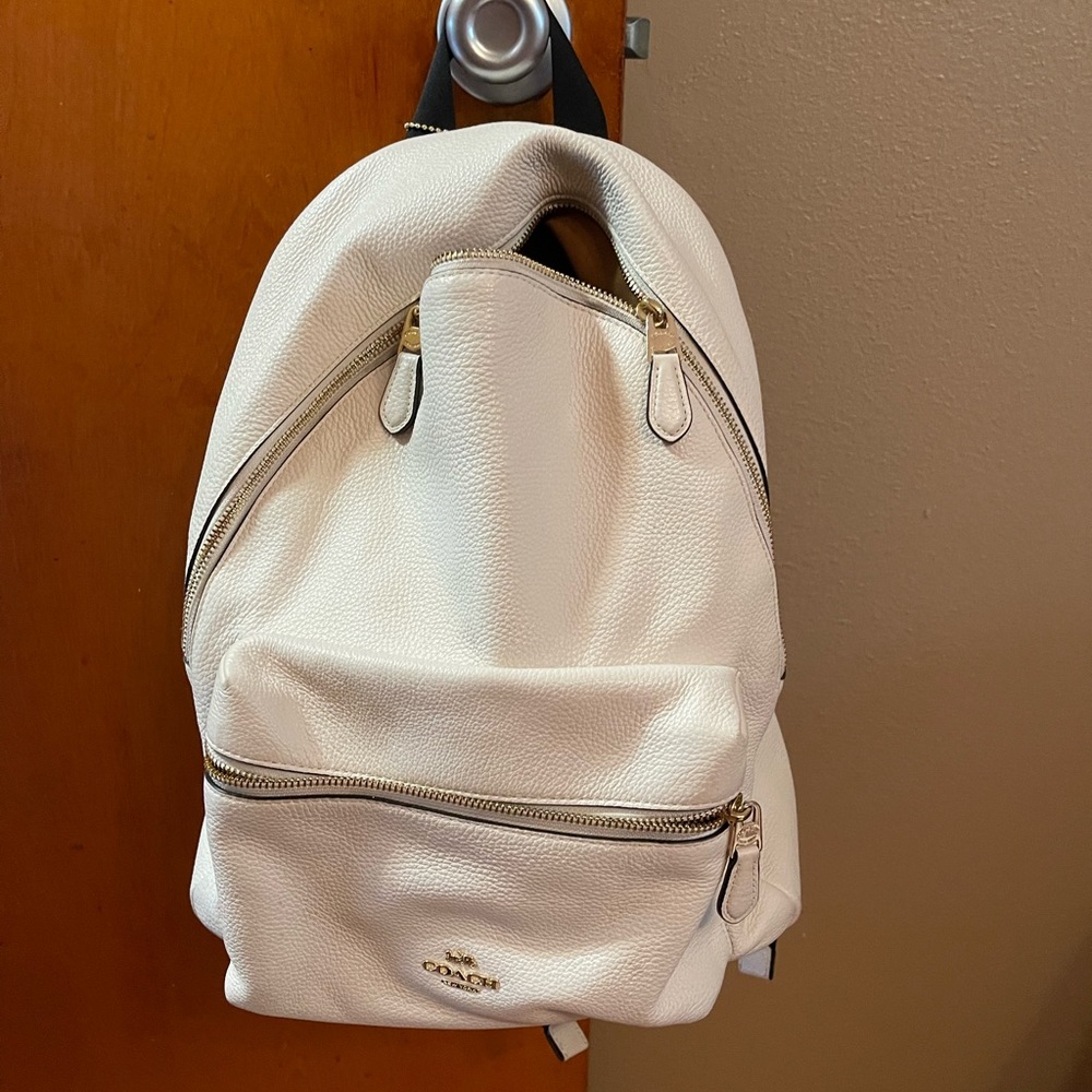 Like new barely used Coach backpack.